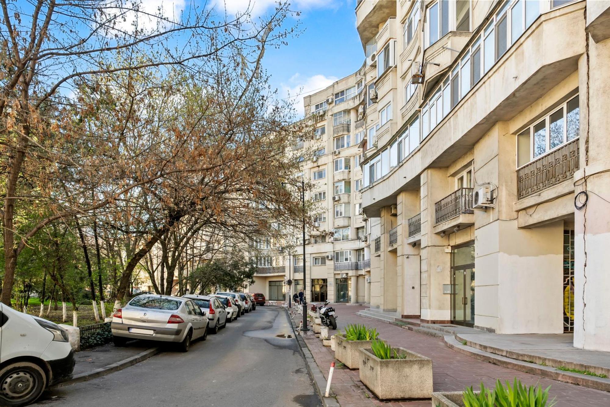 Art Nouveau Penthouse Bucharest Apartment Exterior foto