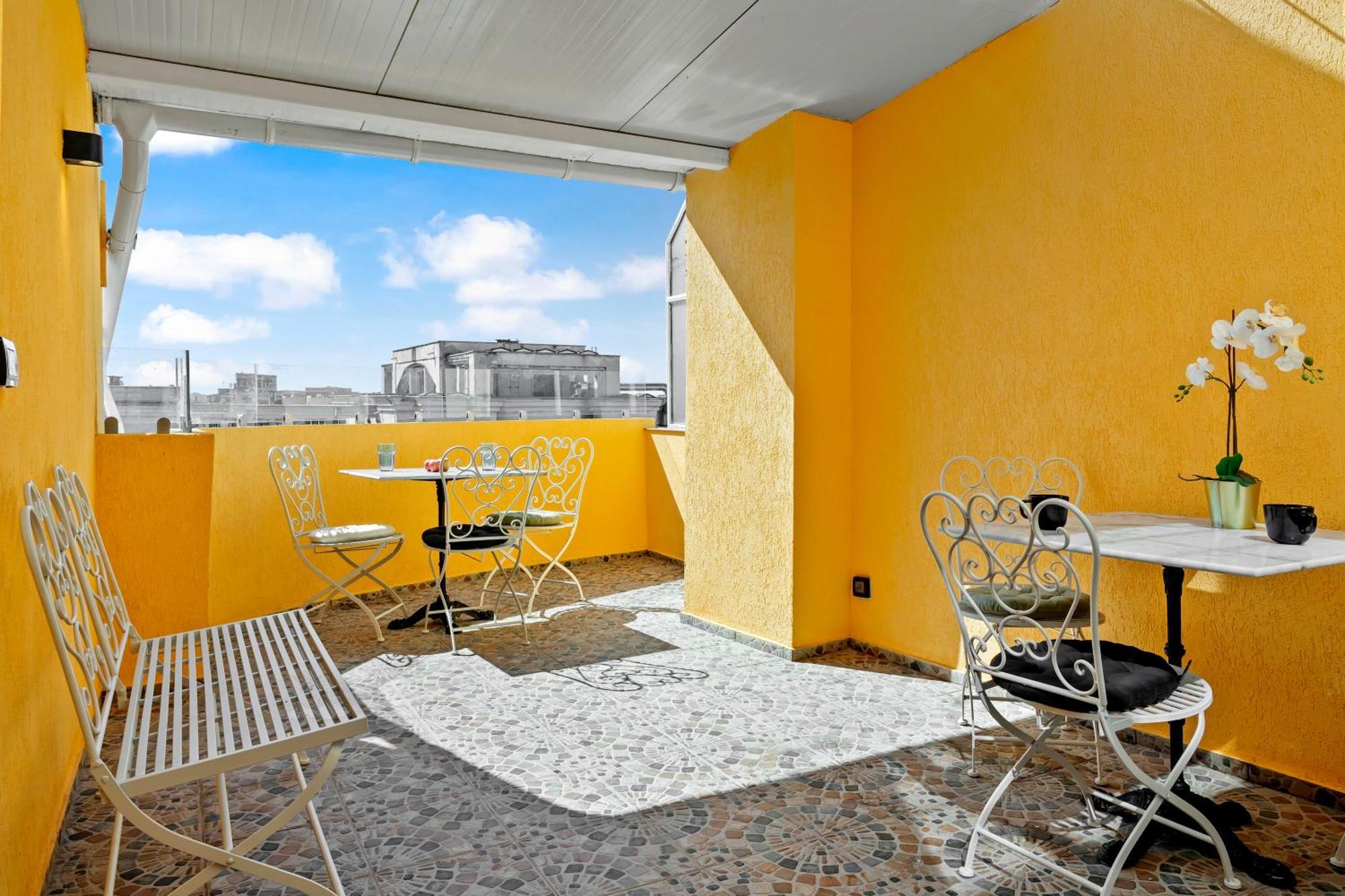 Art Nouveau Penthouse Bucharest Apartment Exterior foto