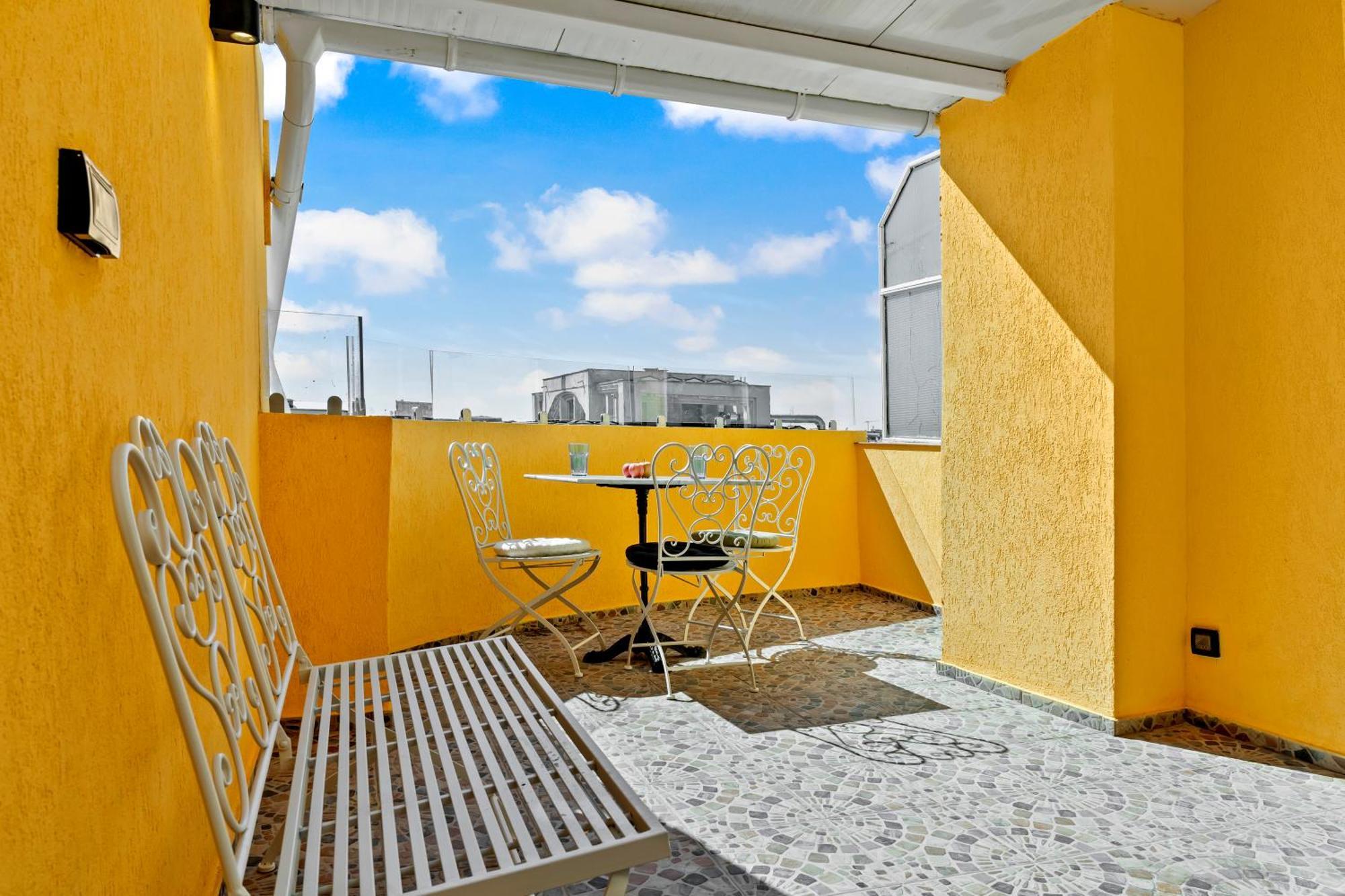 Art Nouveau Penthouse Bucharest Apartment Exterior foto
