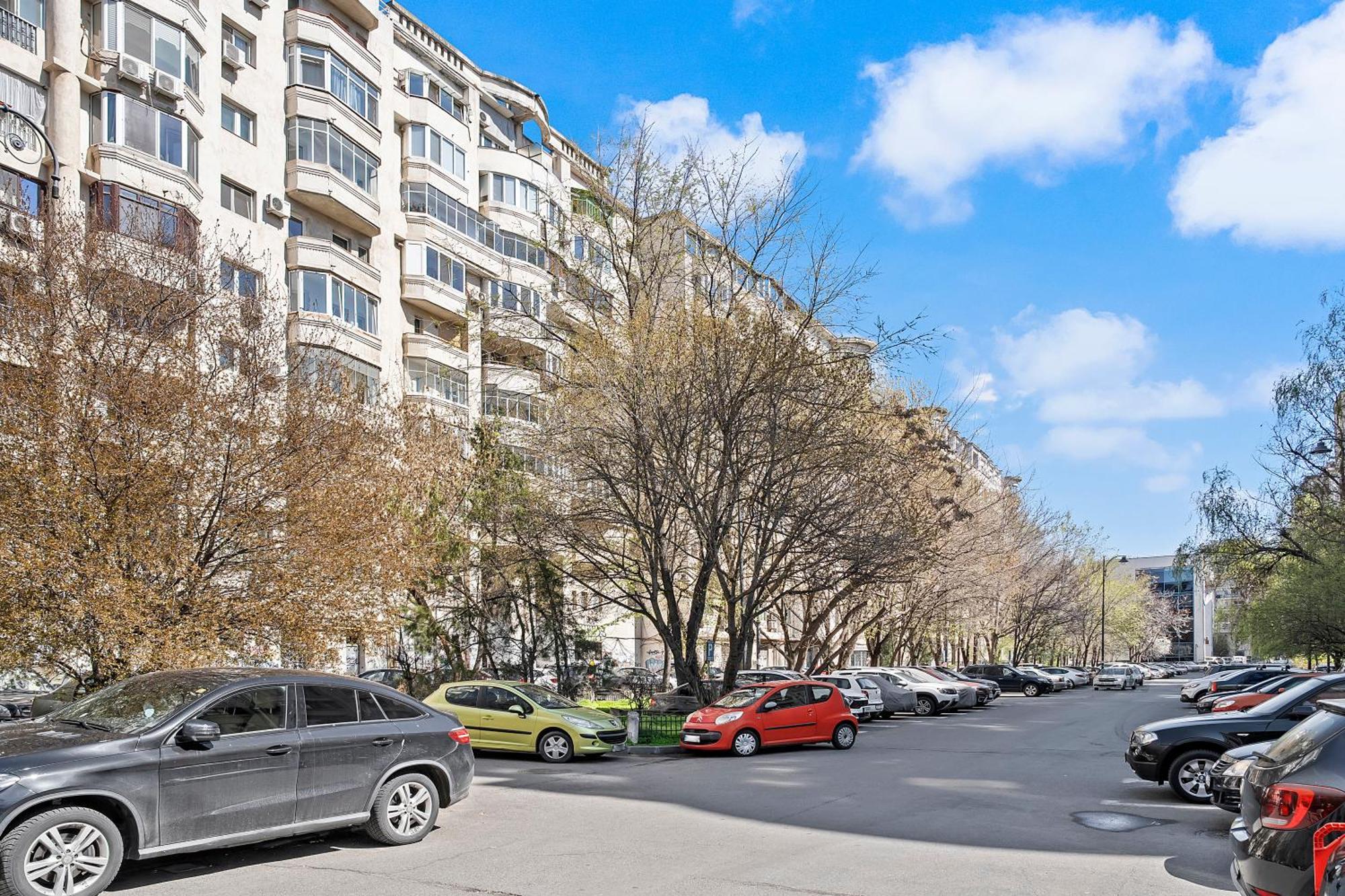 Art Nouveau Penthouse Bucharest Apartment Exterior foto